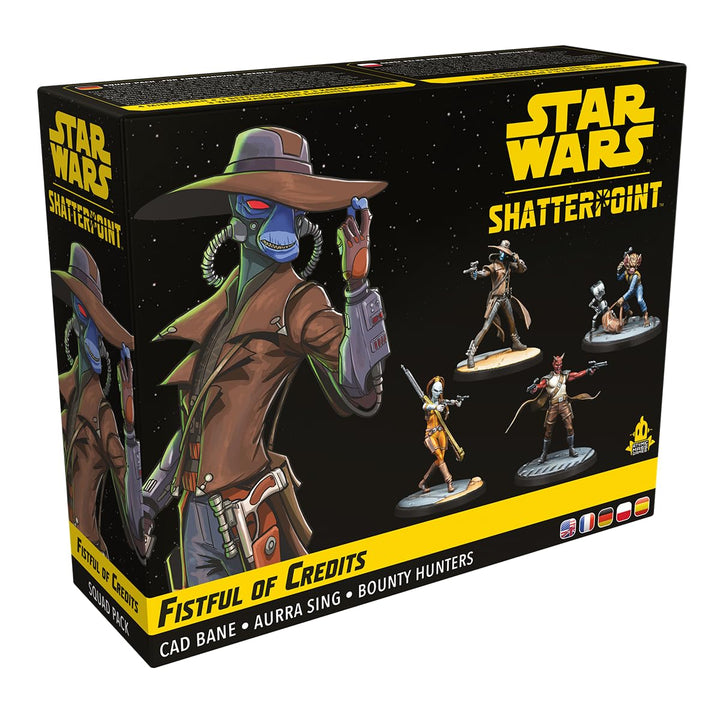 Star Wars Shatterpoint Fistful of Credits SQUAD PACK - Tabletop Miniatures Game, Strategy Game for Kids and Adults, Ages 14+, 2 Players, 90 Minute Playtime, Made by Atomic Mass Games