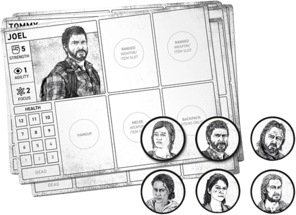The Last of Us Escape the Dark Board Game