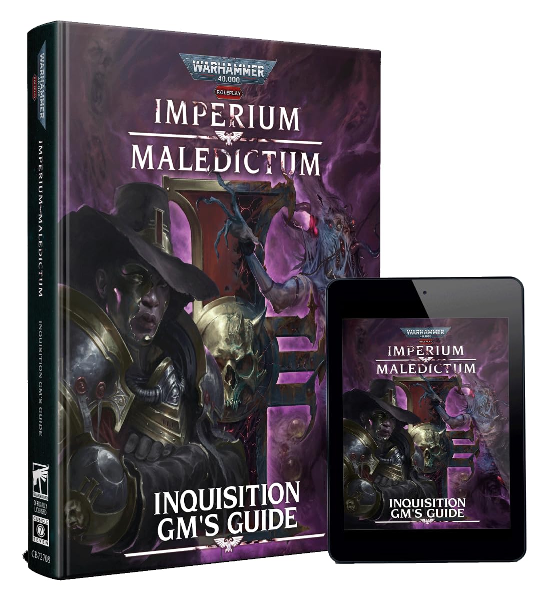 Imperium Maledictum Inquisition GMs Guide Warhammer 40000 Roleplay Roleplaying Game by Cubicle Seven 2