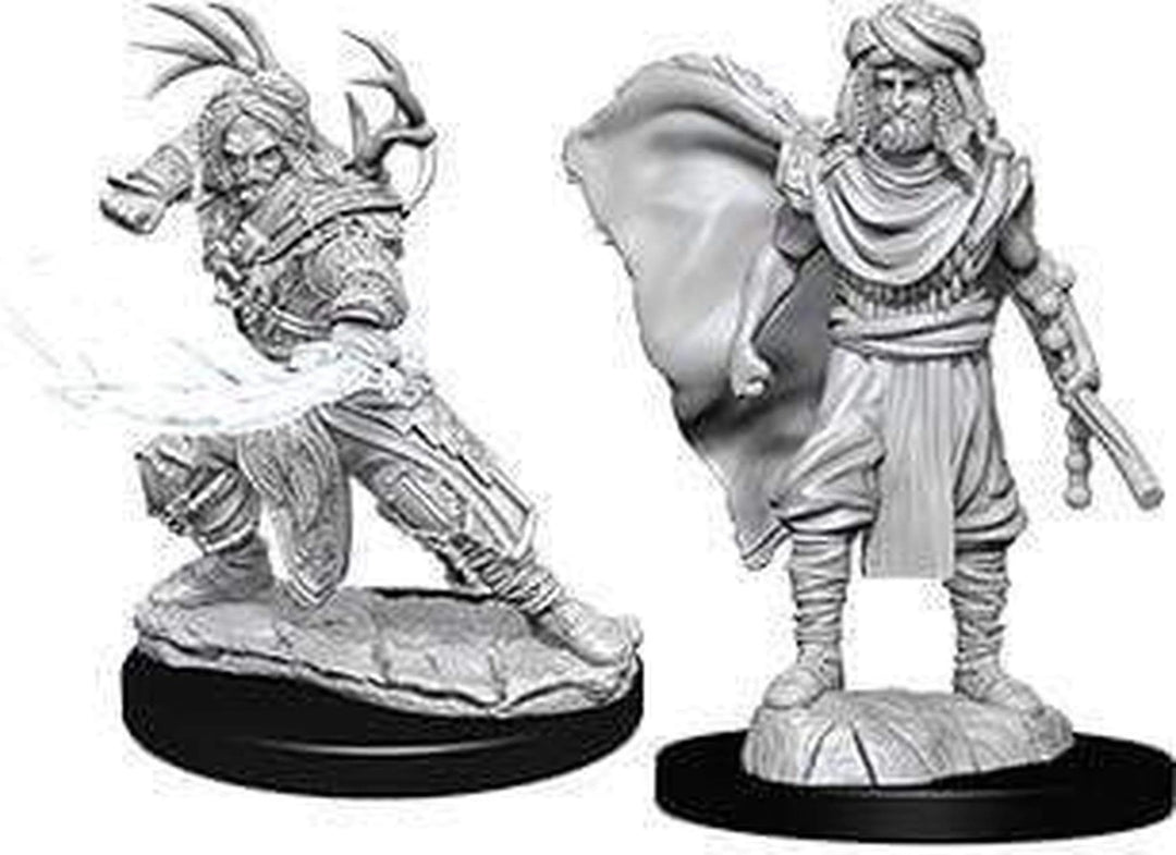 Male Human Druid: D&D Nolzur's Marvelous Unpainted Miniatures 1