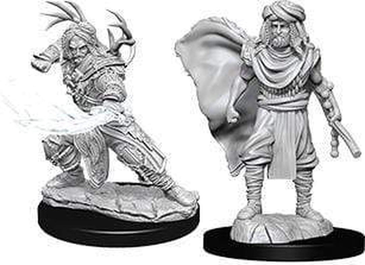 Male Human Druid D and D Nolzurs Marvelous Unpainted Miniatures Miniature Game by Wiz Kids 1