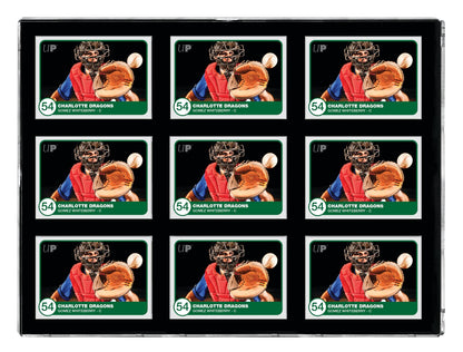 Ultra PRO Black Border ONE Touch 9 Graded Card Display Case Show Off Protect 4