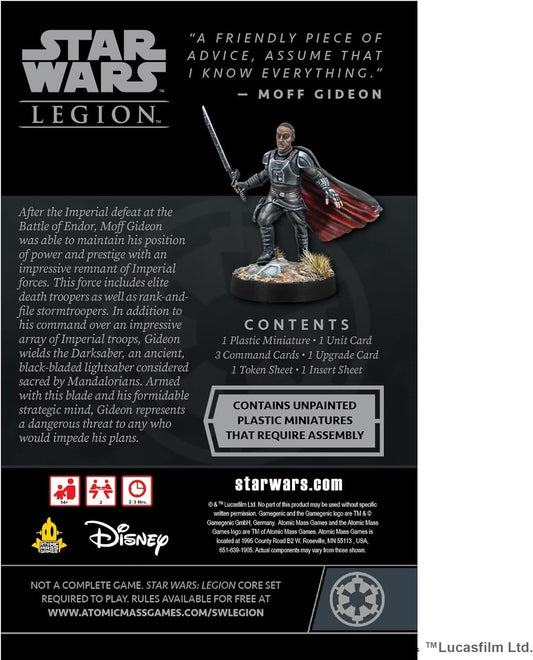 Moff Gideon Commander Expansion Star Wars Legion Miniature Game by Atomic Mass 2