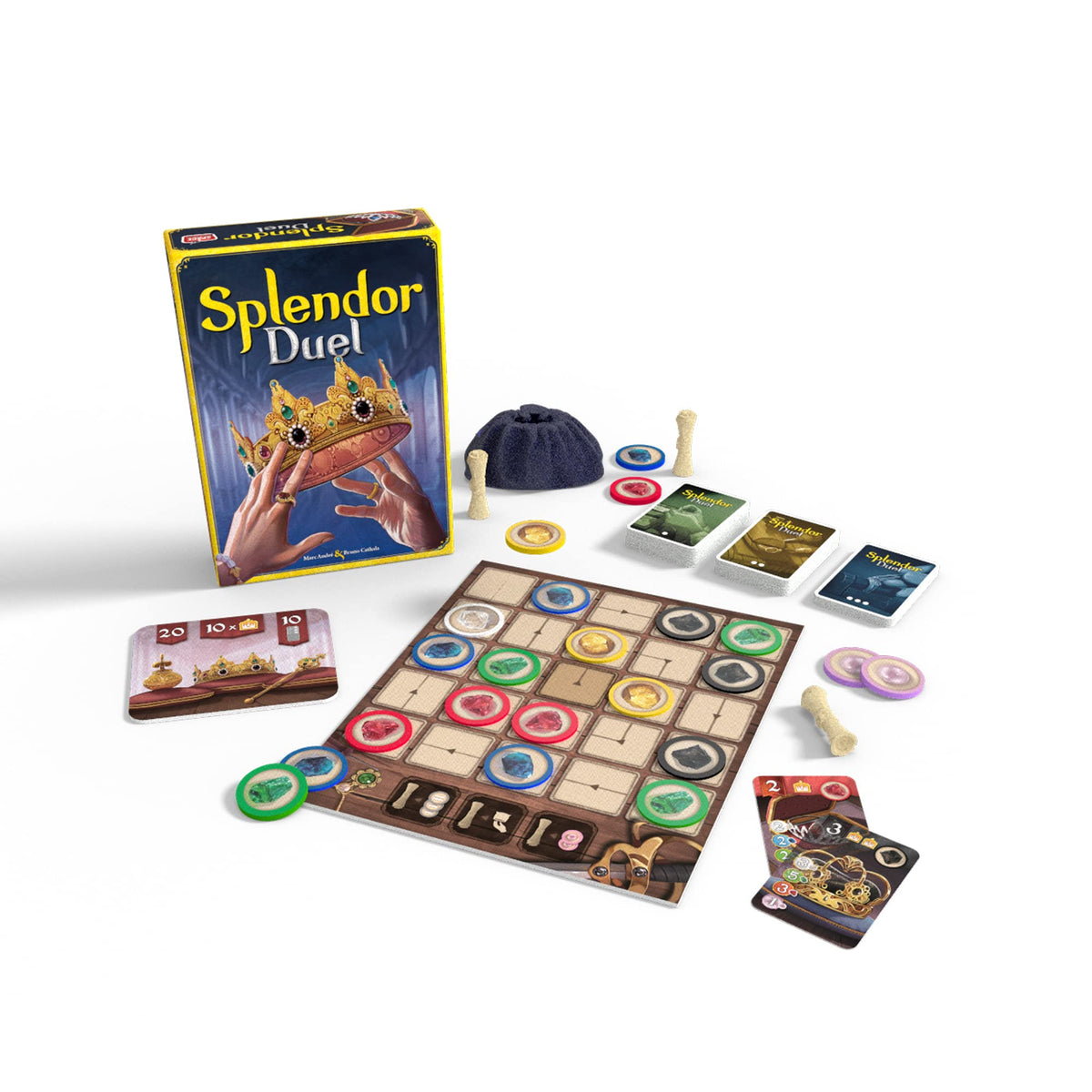Splendor Duel Board Game by Space Cowboys 2