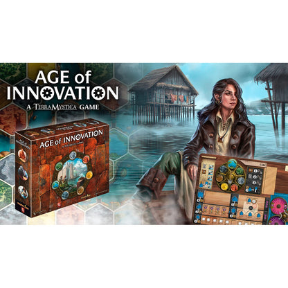Age of Innovation A Terra Mystica Faction Strategy Board Game 8