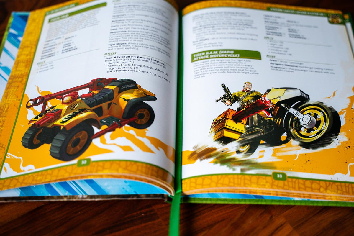 Renegade Game Studios: G.I. Joe Roleplaying Game Ferocious Fighters: Factions in Action Vol. 1 Sourcebook 6