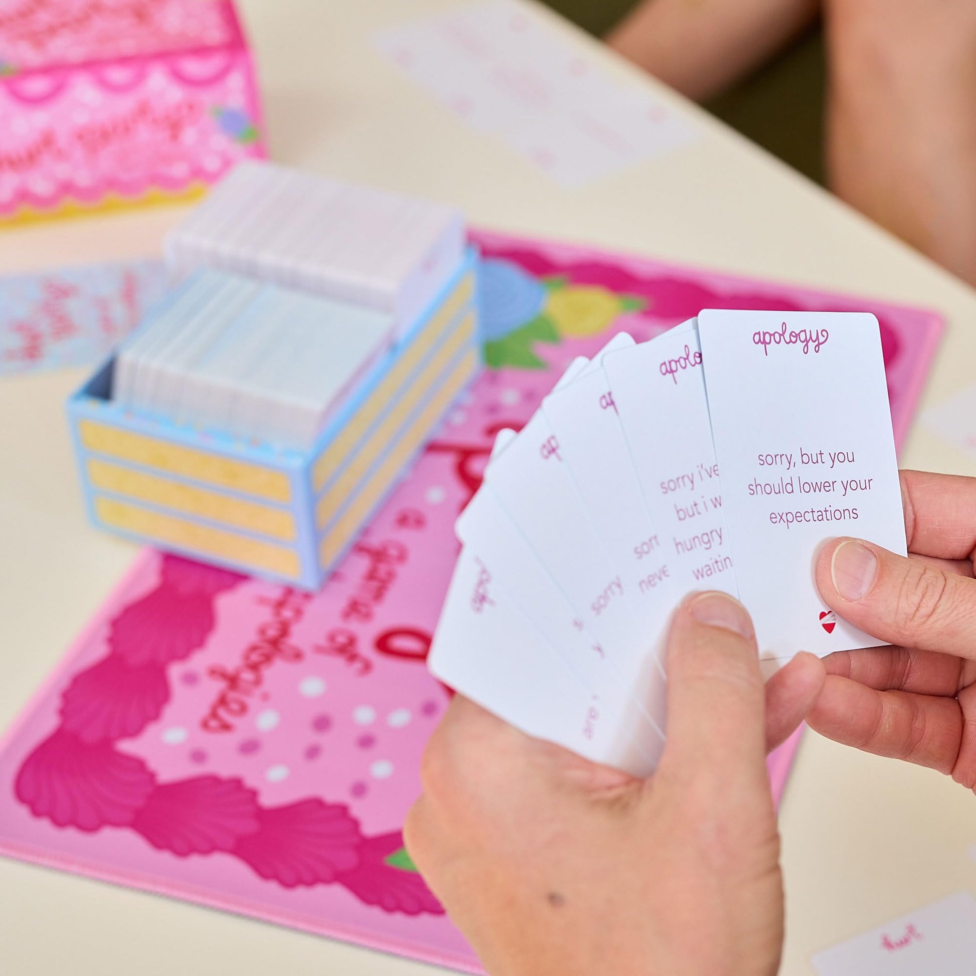 Pink Tiger Games Hurt Party: A Game of Bad Apologies – Hilarious Party Game for Adults, Teens, and Families – 500 Cards, 2-7 Players, Ages 14+ 3
