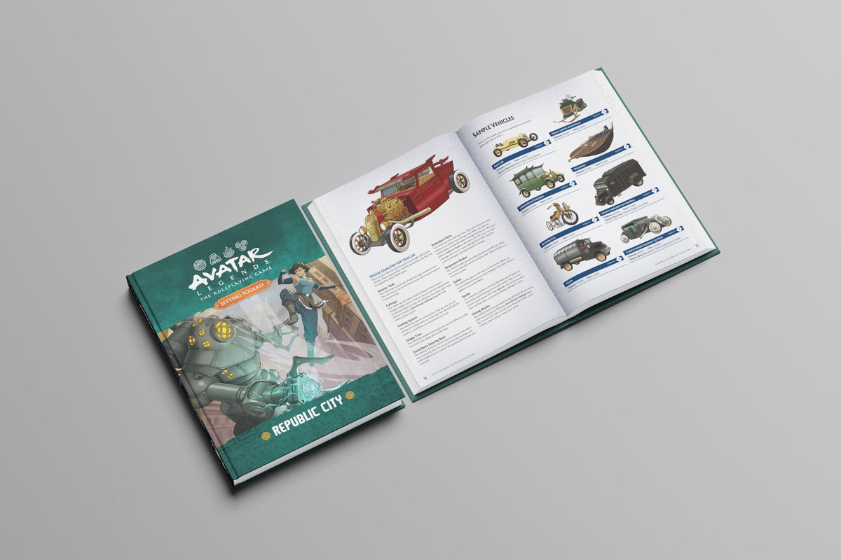 Avatar Legends Republic City Roleplaying Game by Magpie 5