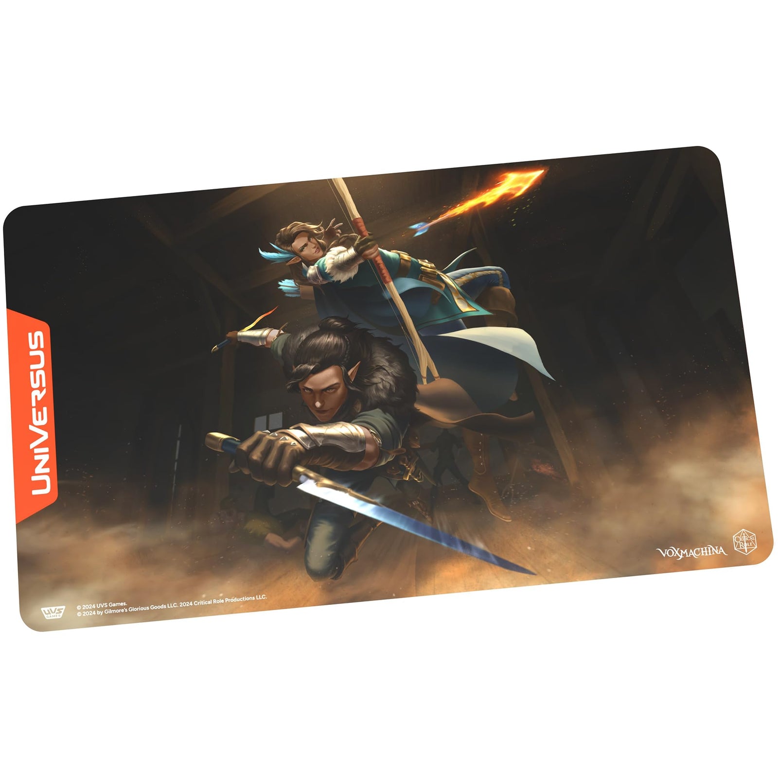 UVS Games UniVersus Critical Role - Arrows and Daggers Playmat 1