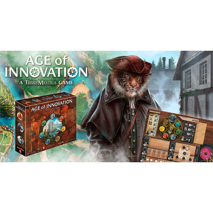 Age of Innovation A Terra Mystica Faction Strategy Board Game 7