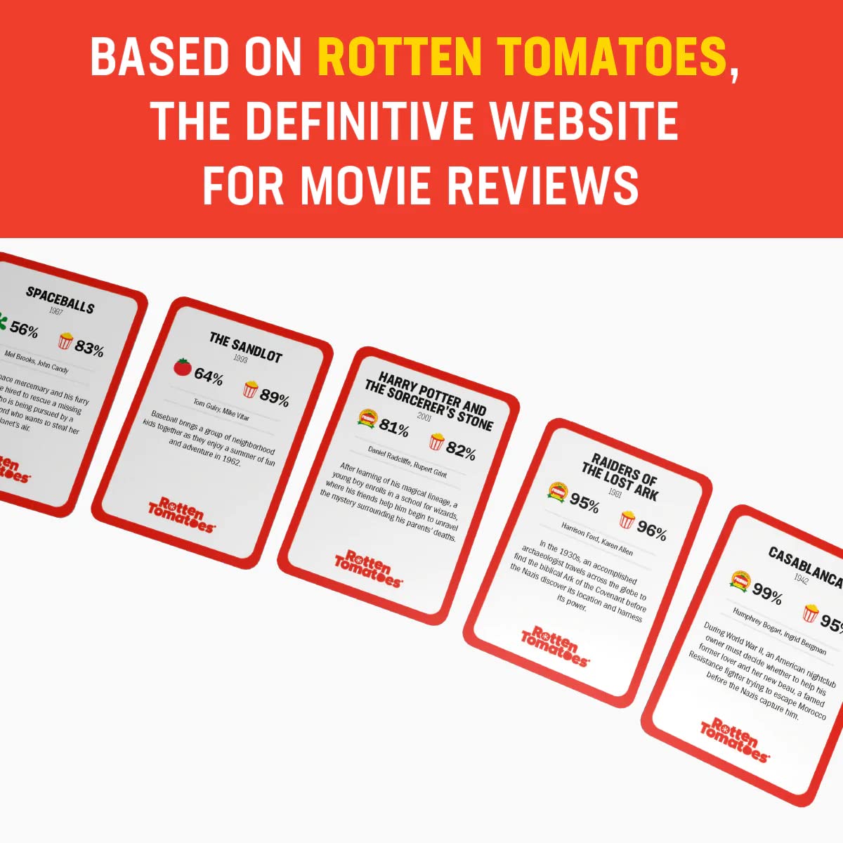 Cryptozoic Entertainment Rotten Tomatoes: The Card Game | Party Game for Movie Fans | 2-20 Players 4