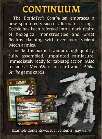 BattleTech Salvage Box Gothic Pop 9 Miniatures Game Accessory