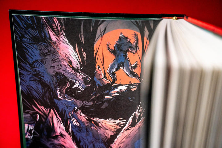 Renegade Game Studios Werewolf: The Apocalypse 5th Edition Core Rulebook - Hardcover RPG Book, Story of Environmental & Spiritual Horror Black