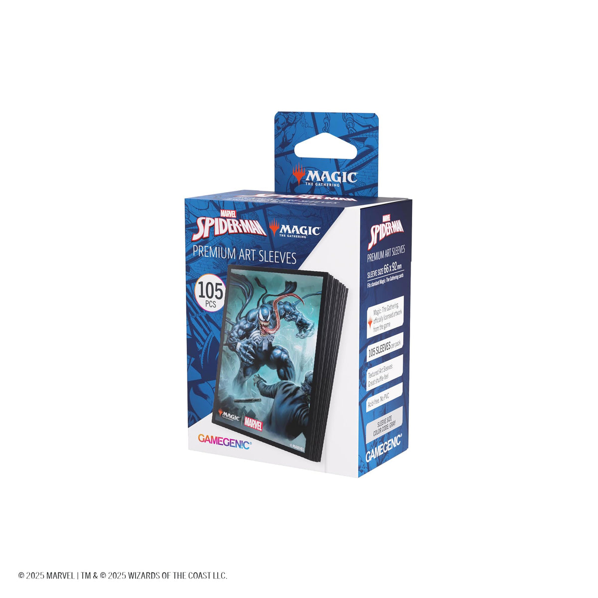 Gamegenic MTG Marvels Spider Man Premium Art Sleeves Venom Gaming Accessory 5