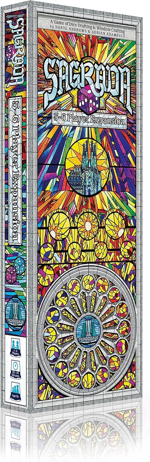 Sagrada 5 6 Player Expansion Board Game by Flood Gate Games 1
