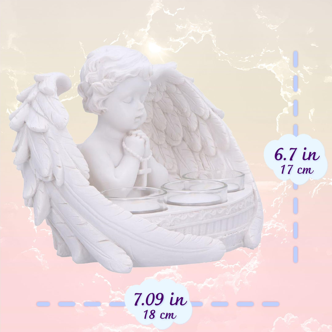 Prayers to Heaven Tea Light Holder 21cm