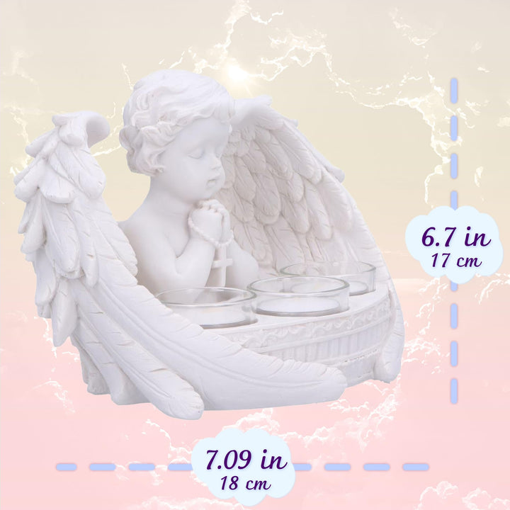 Prayers to Heaven Tea Light Holder 21cm