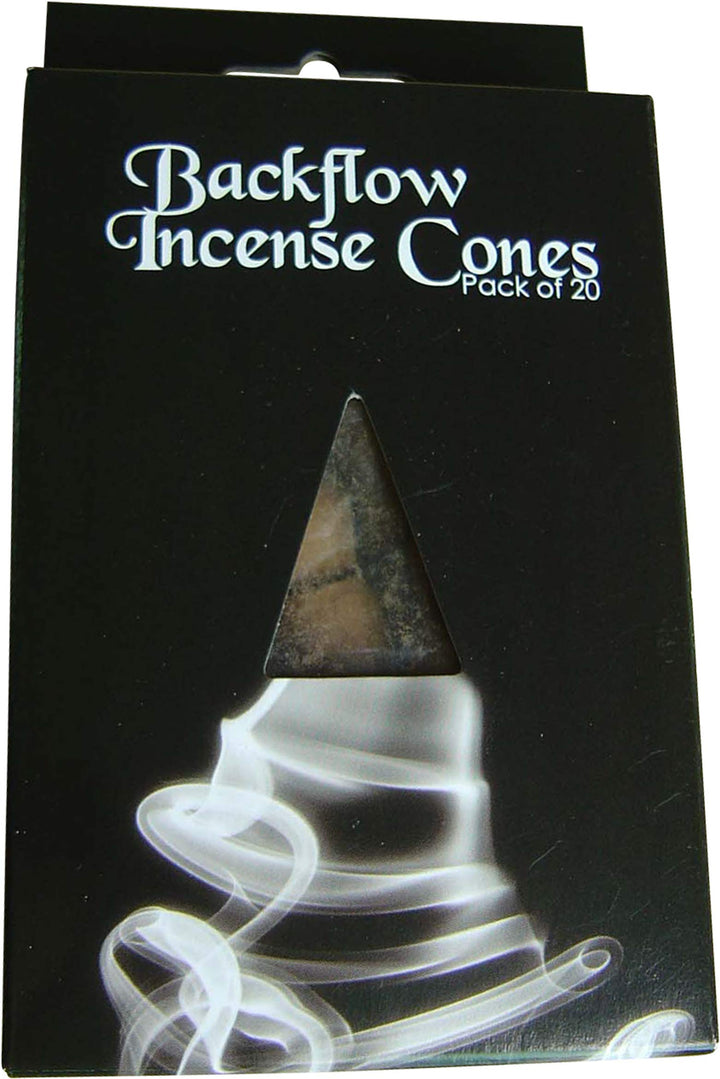 Backflow Incense Cones pack of 20 Rose Scented
