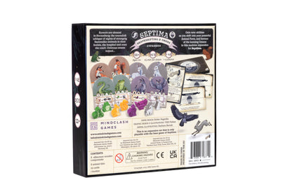 Mindclash Games Septima - Shapeshifting & Omens Expansion | Transform into Animal Forms & Face Omens | New Cards, Animal Tiles & Modular Gameplay 2