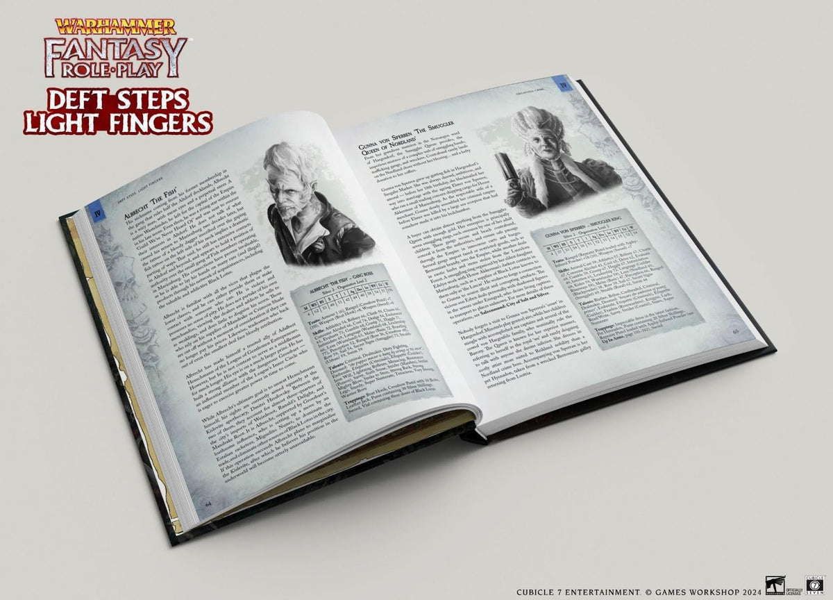 Deft Steps Light Fingers Warhammer Fantasy Roleplay Roleplaying Game by Cubicle Seven 4