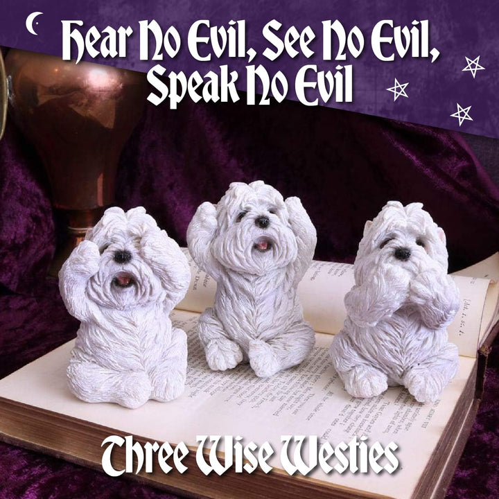Three Wise Westies 8cm
