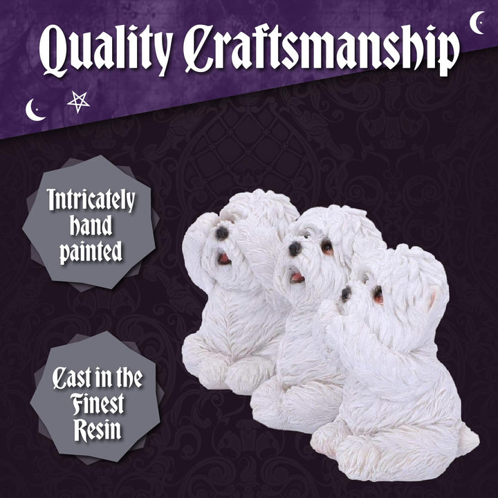 Three Wise Westies 8cm