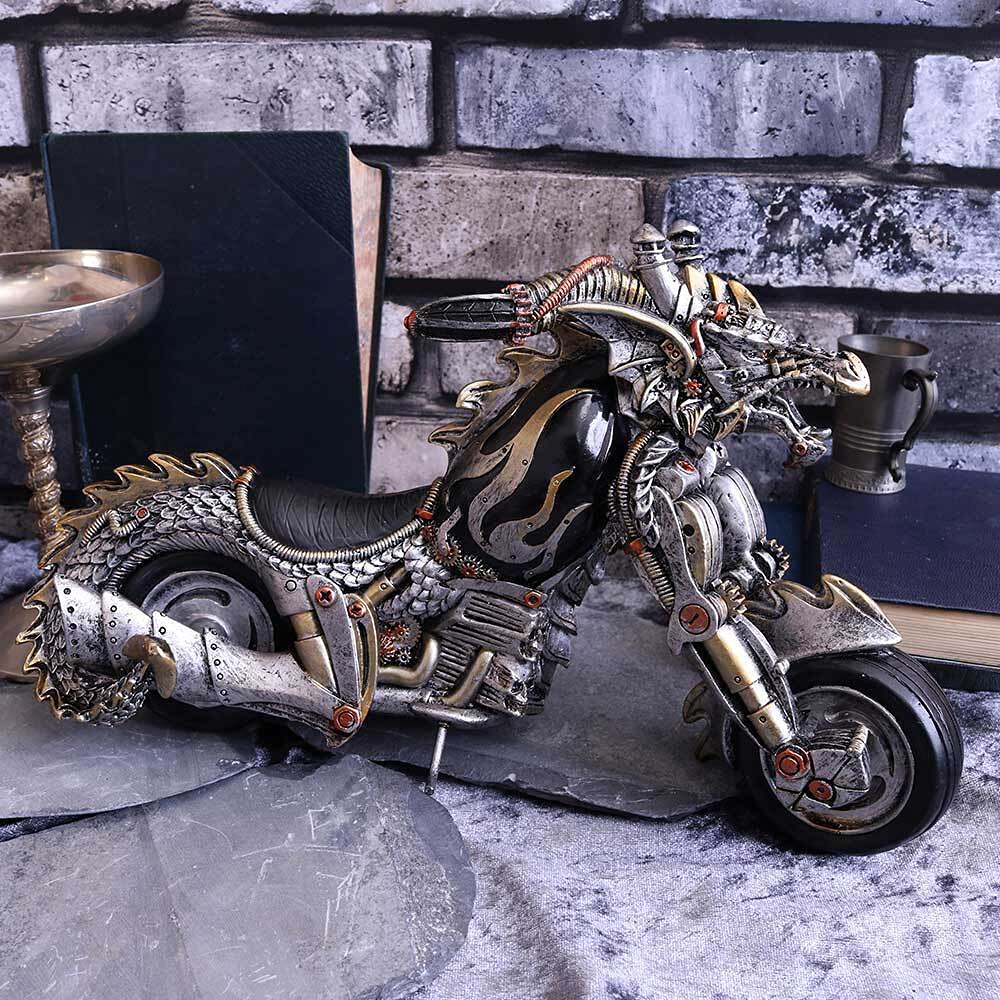 Dracus Birota Steampunk Dragon Motorcycle 29cm 7
