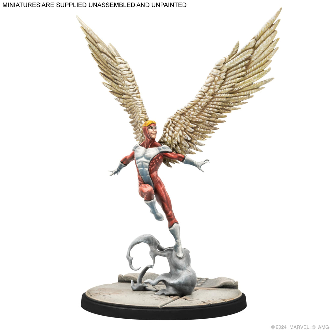 Marvel: Crisis Protocol Angel & Archangel Character Pack - X-Men Expansion Set, Tabletop Superhero Game, Ages 14+, 2 Players, 90 Min Playtime, Made by Atomic Mass Games