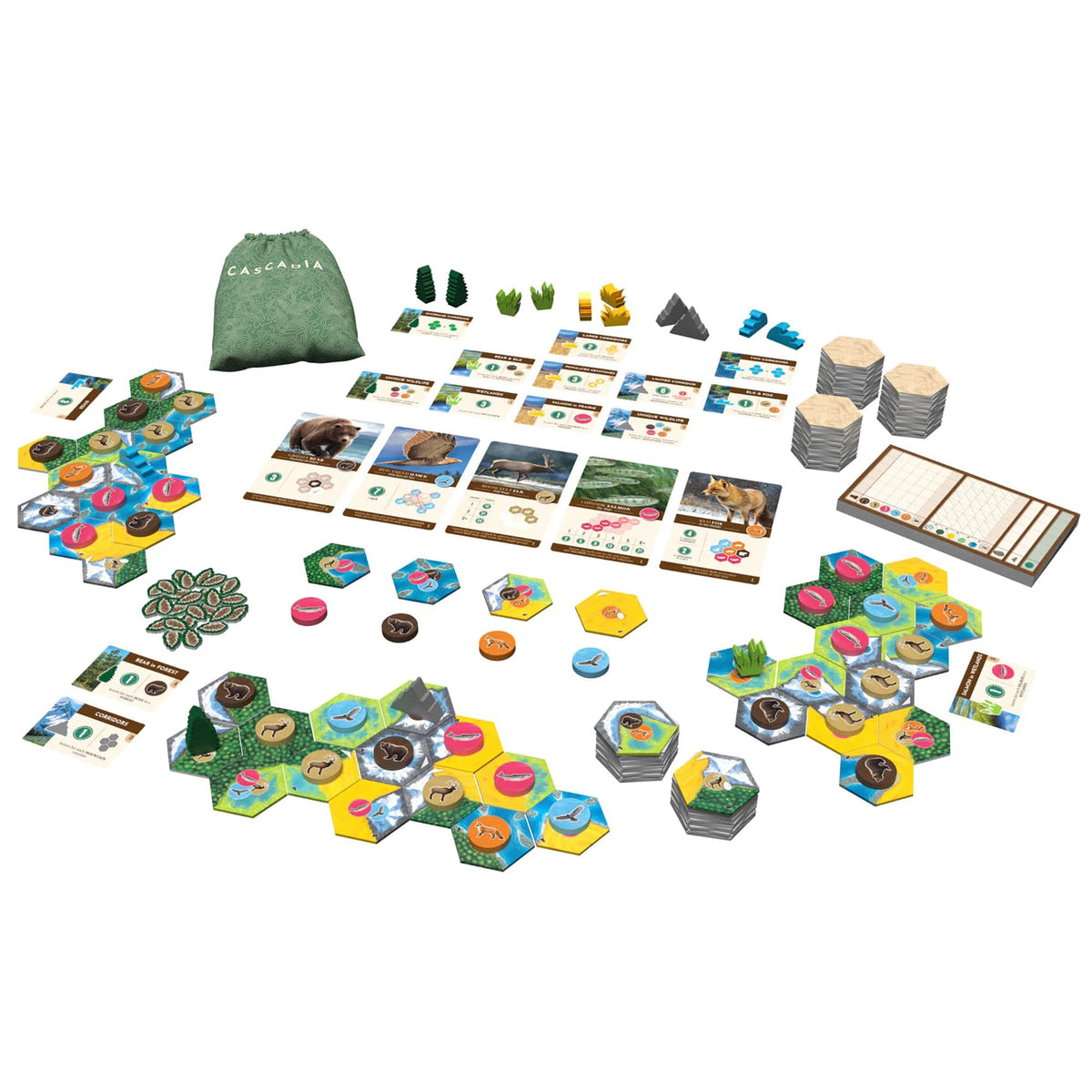 Cascadia Landmarks Exp Board Game by Alderac Entertainment Group 3