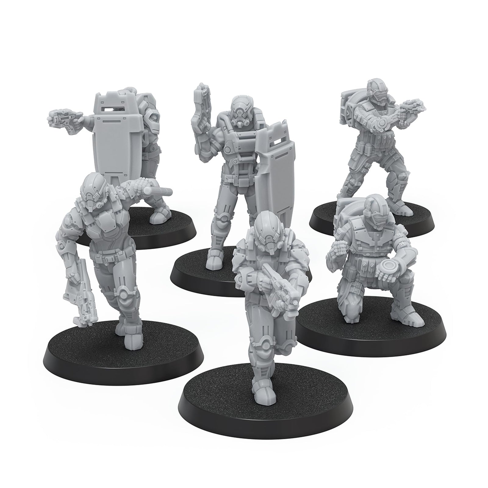 Mass Effect Reaper Forces Alpha Resin Collectors Miniature Set - Upgrade Your Game with Tabletop Miniatures! Ages 14+, 1-4 Players, 45-90 Min Playtime, Made by Modiphius Entertainment 2