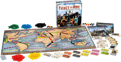 Ticket to Ride Rails and Sails Board Game