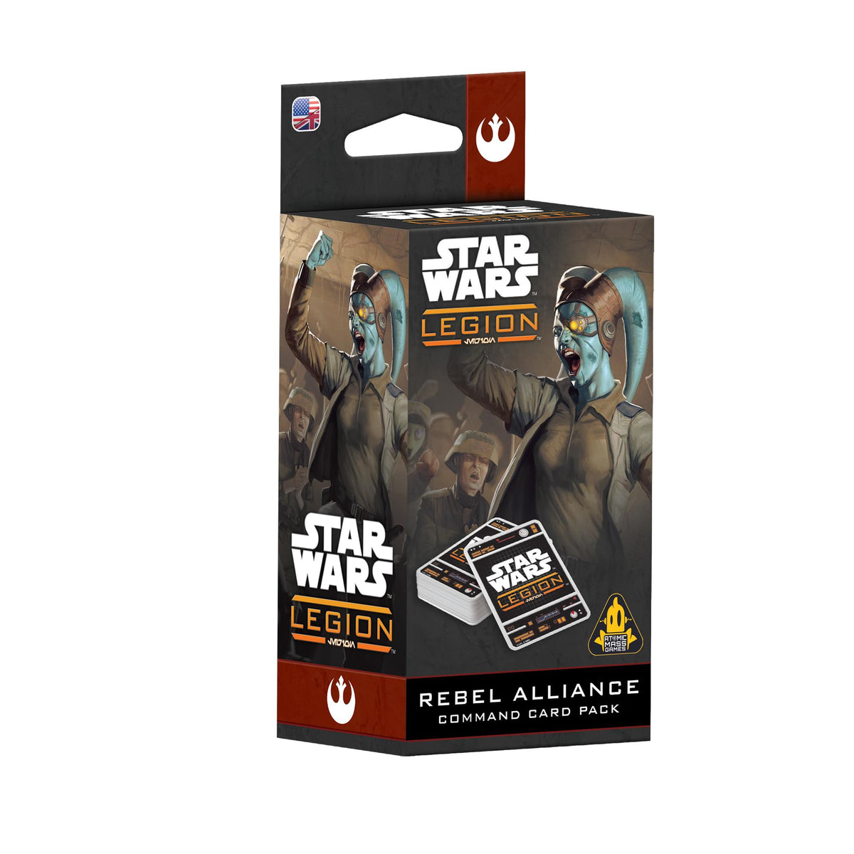 Star Wars Legion Rebel Alliance Command Card Pack Board Game by Atomic Mass 1