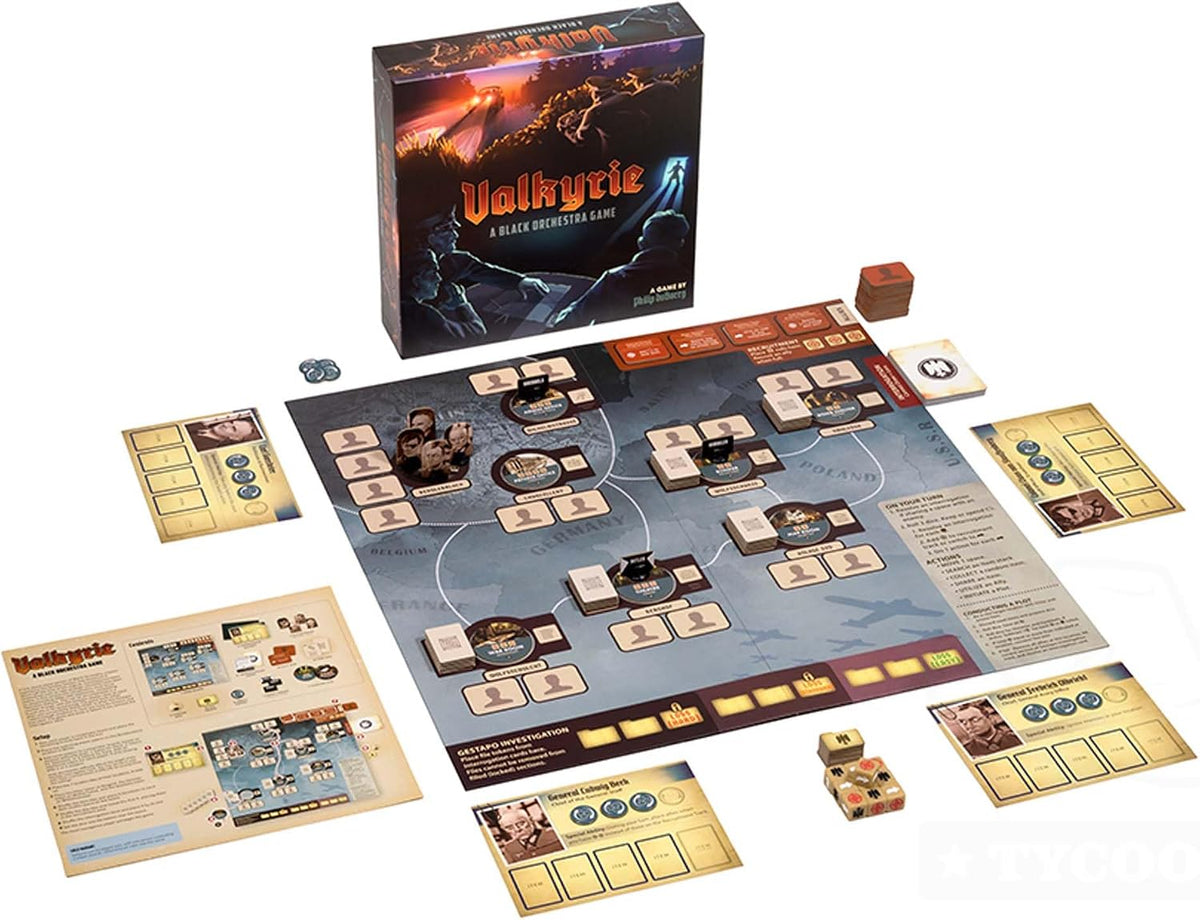 Valkyrie A Black Orchestra Game Board Game