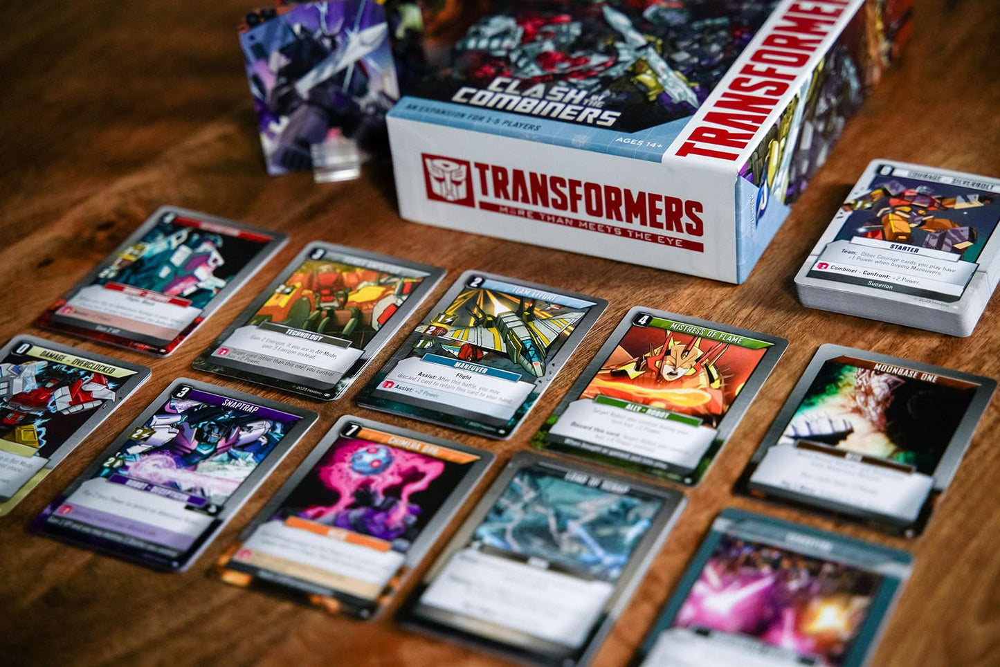 Clash of the Combiners Transformers Deck Building Game Exp Board Game by Renegade Studio 7