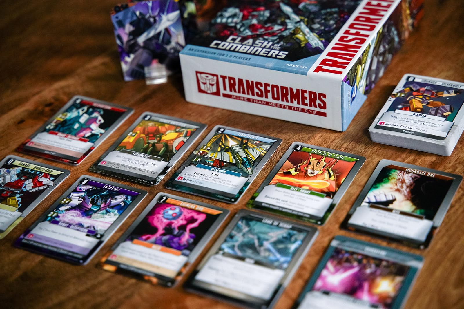 Clash of the Combiners Transformers Deck Building Game Exp Board Game by Renegade Studio 7