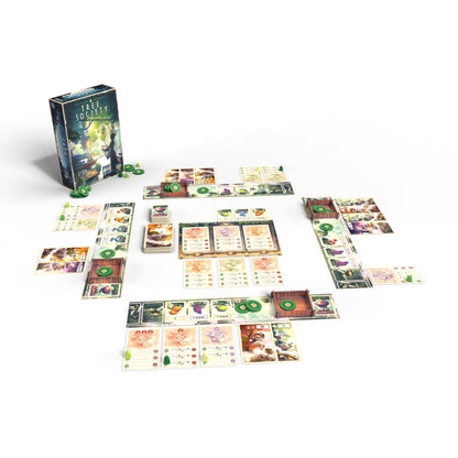 Tree Society Board Game - Collaborative Strategy Game of Building & Expansion in a Lush Forest Community, Fun Family Game for Kids & Adults, Ages 8+, 2-4 Players, 45 Min Playtime, Made by Plan B Games 2