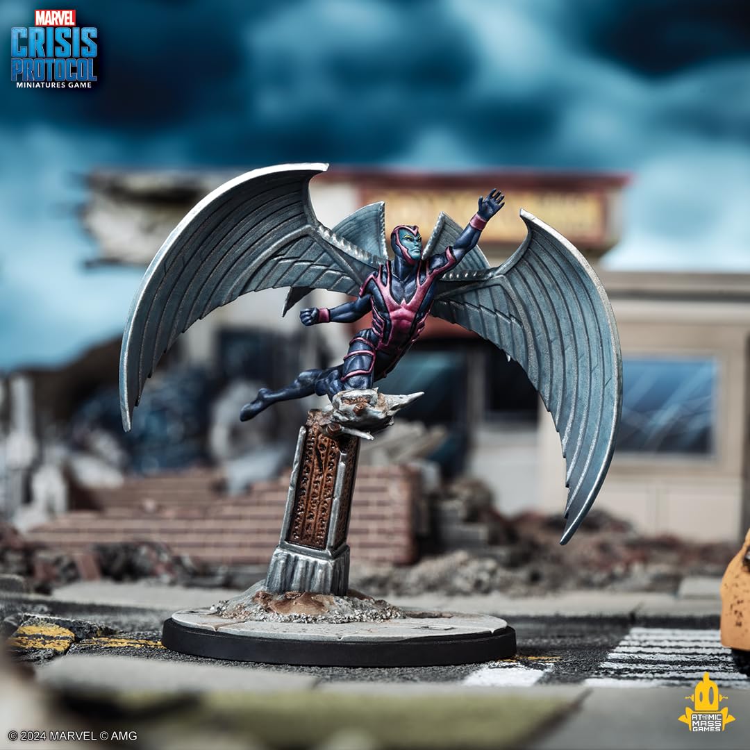 Angel and Archangel Marvel Crisis Protocol Miniature Game by Atomic Mass 5
