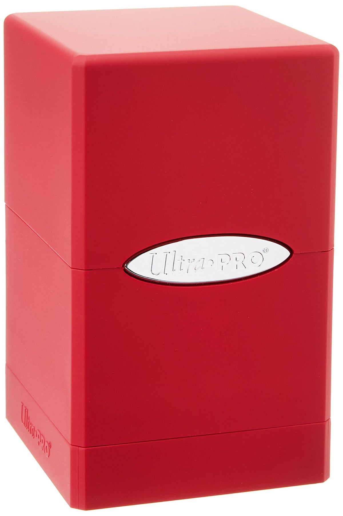 Tower Deck Box Red Satin Deck Box by Ultra Pro 1