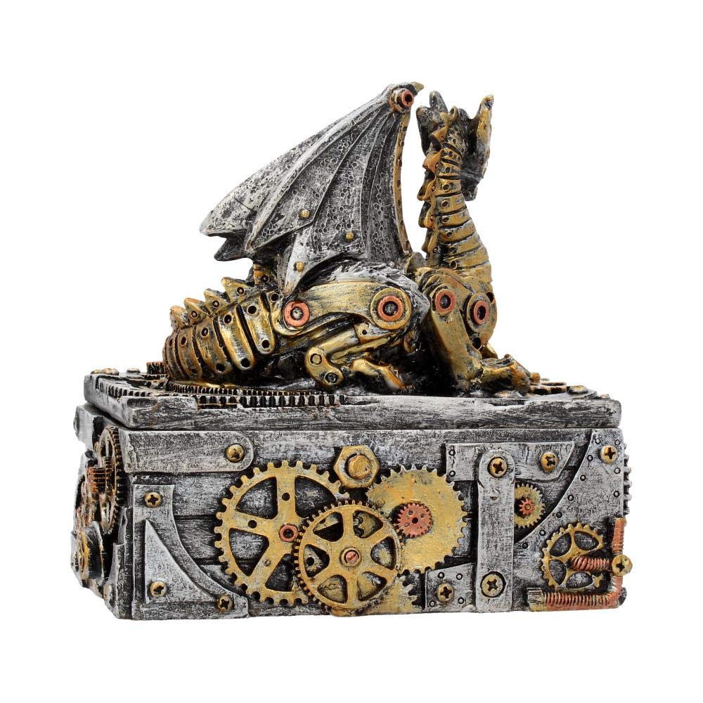 Secrets of the Machine Steampunk Dragon Box 18.5cm