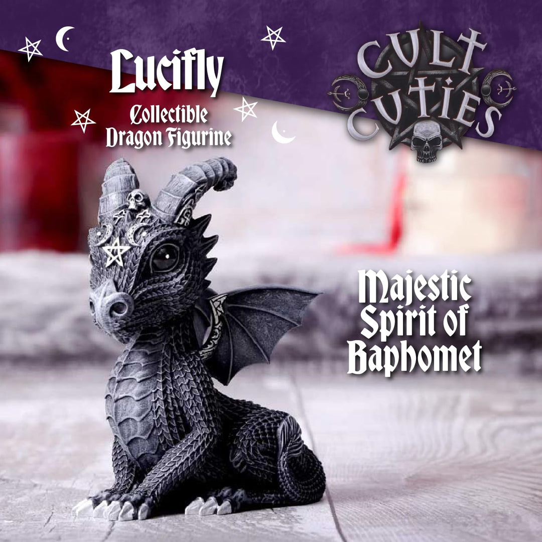 Lucifly Occult Dragon Figurine 10.7cm