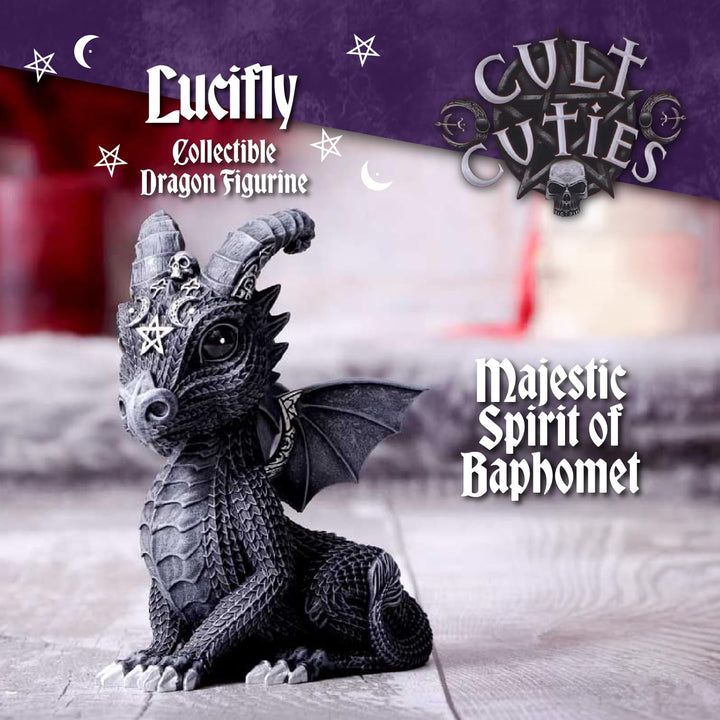 Lucifly Occult Dragon Figurine 10.7cm