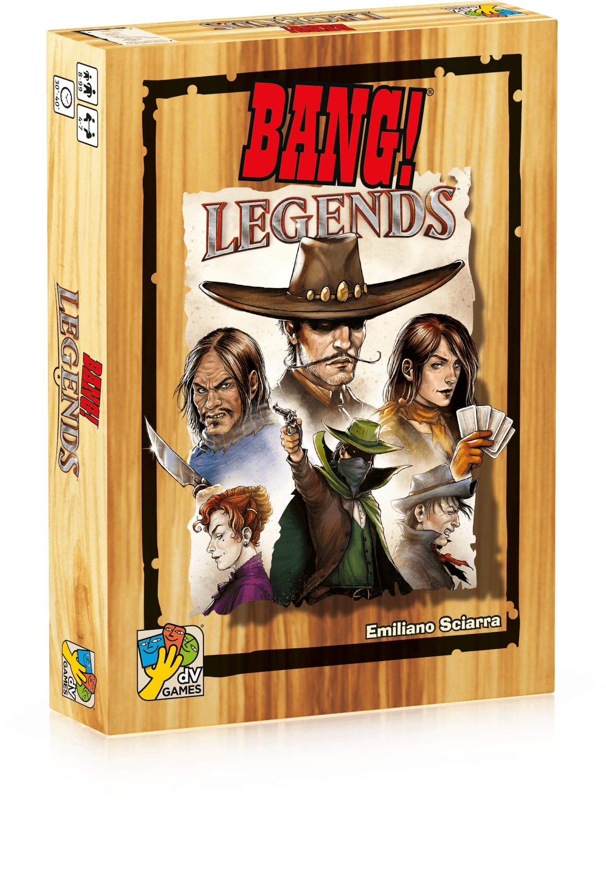 Bang Legends Board Game by daVinci Editrice 2
