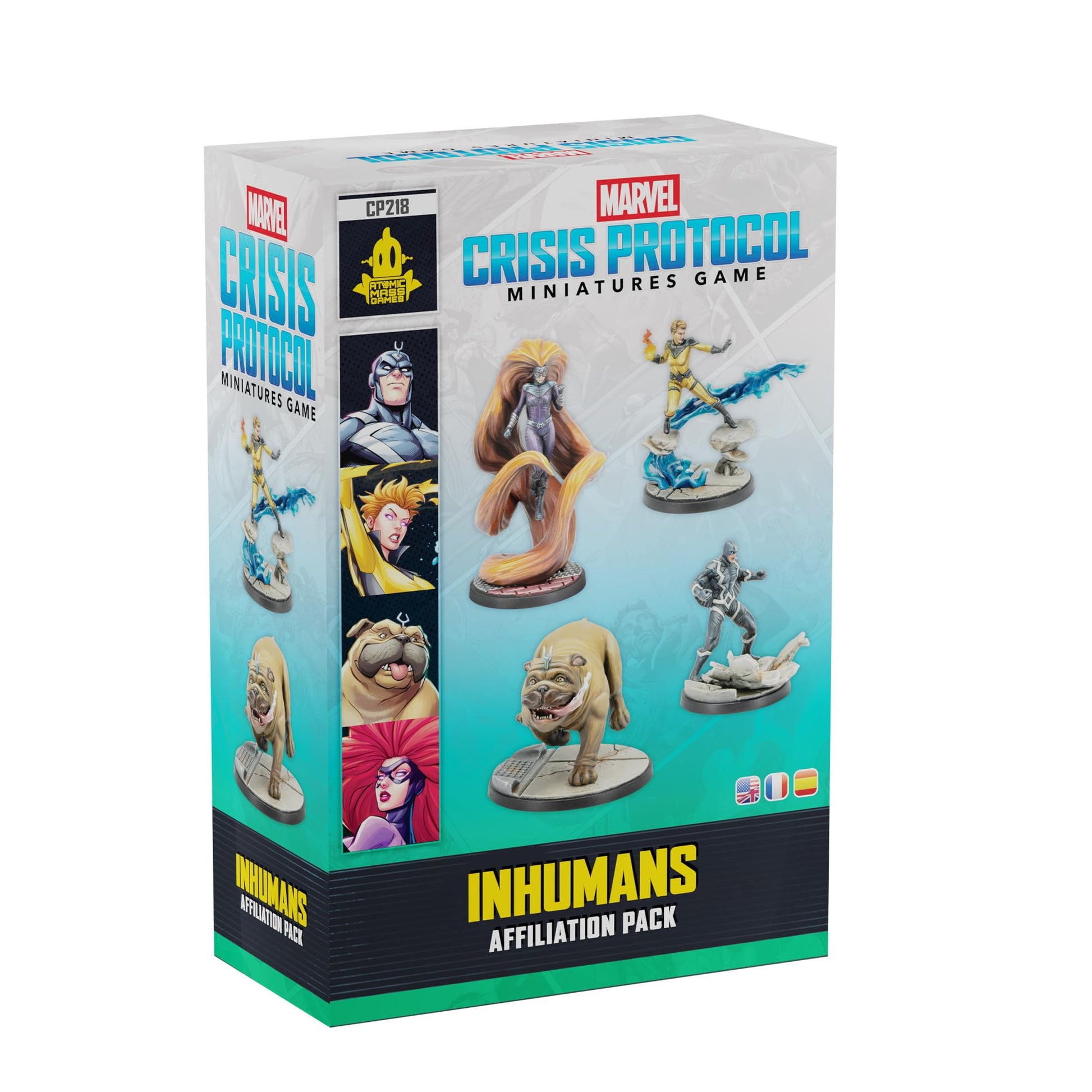 Marvel Crisis Protocol Inhumans Affiliation Pack Miniature Game by Atomic Mass 1