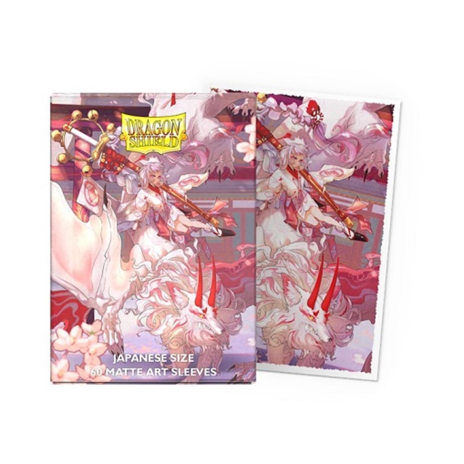 Dragon Shield Sleeves - Limited Edition Matte Japanese Dual - Demon Hunters 60CT Card Sleeves - Smooth & Tough - Great for Yugioh, and Cardfight Vanguard TCG & LCG - Top Loader 1