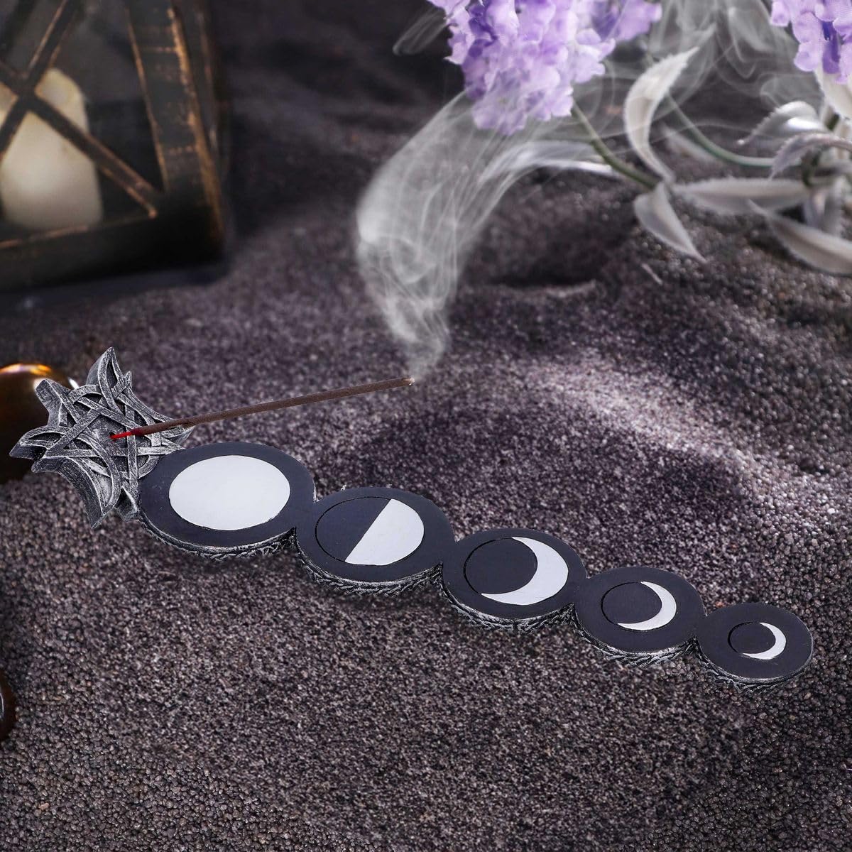 Phases of the Moon Spiritual Incense Burner 28cm 3