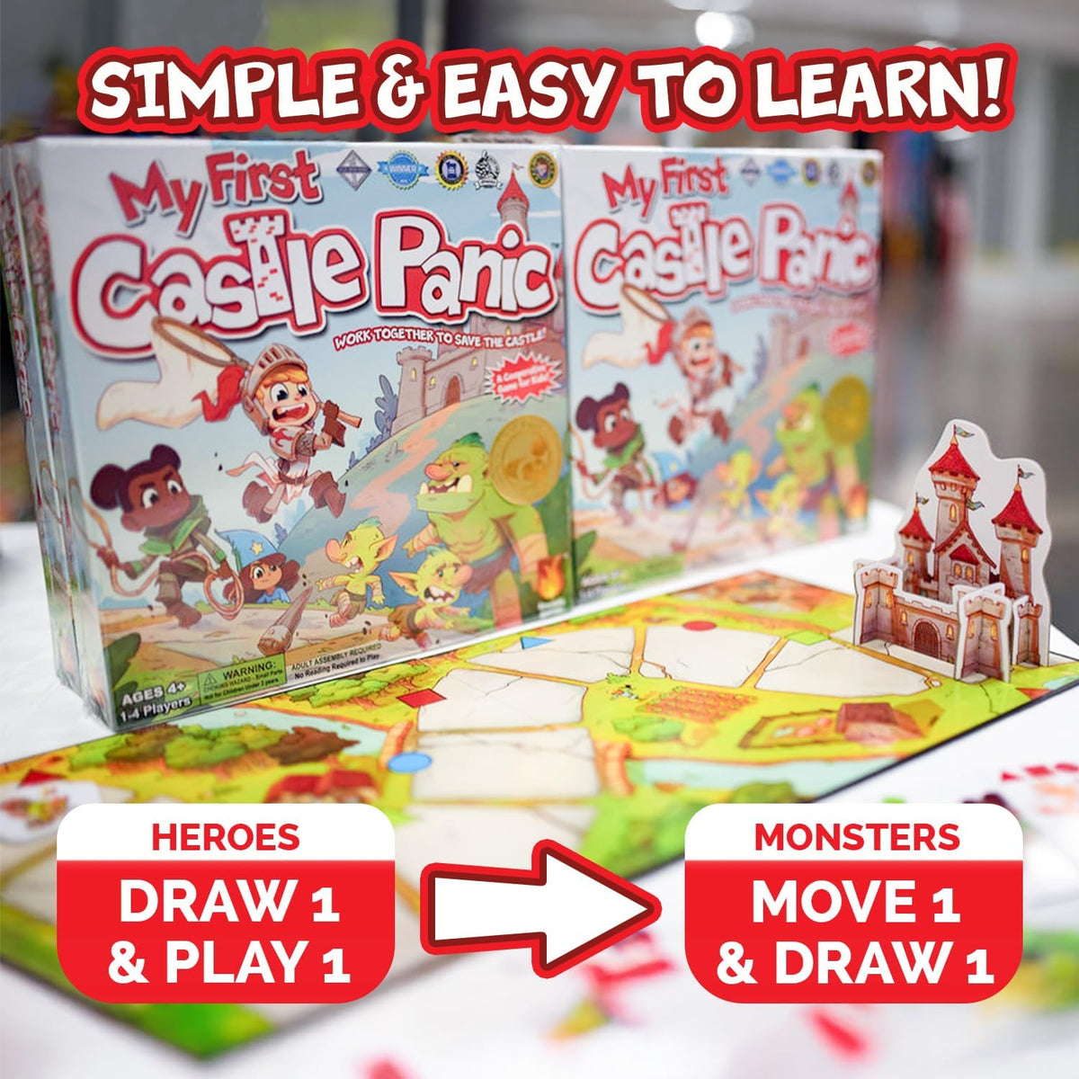 My First Castle Panic Board Game