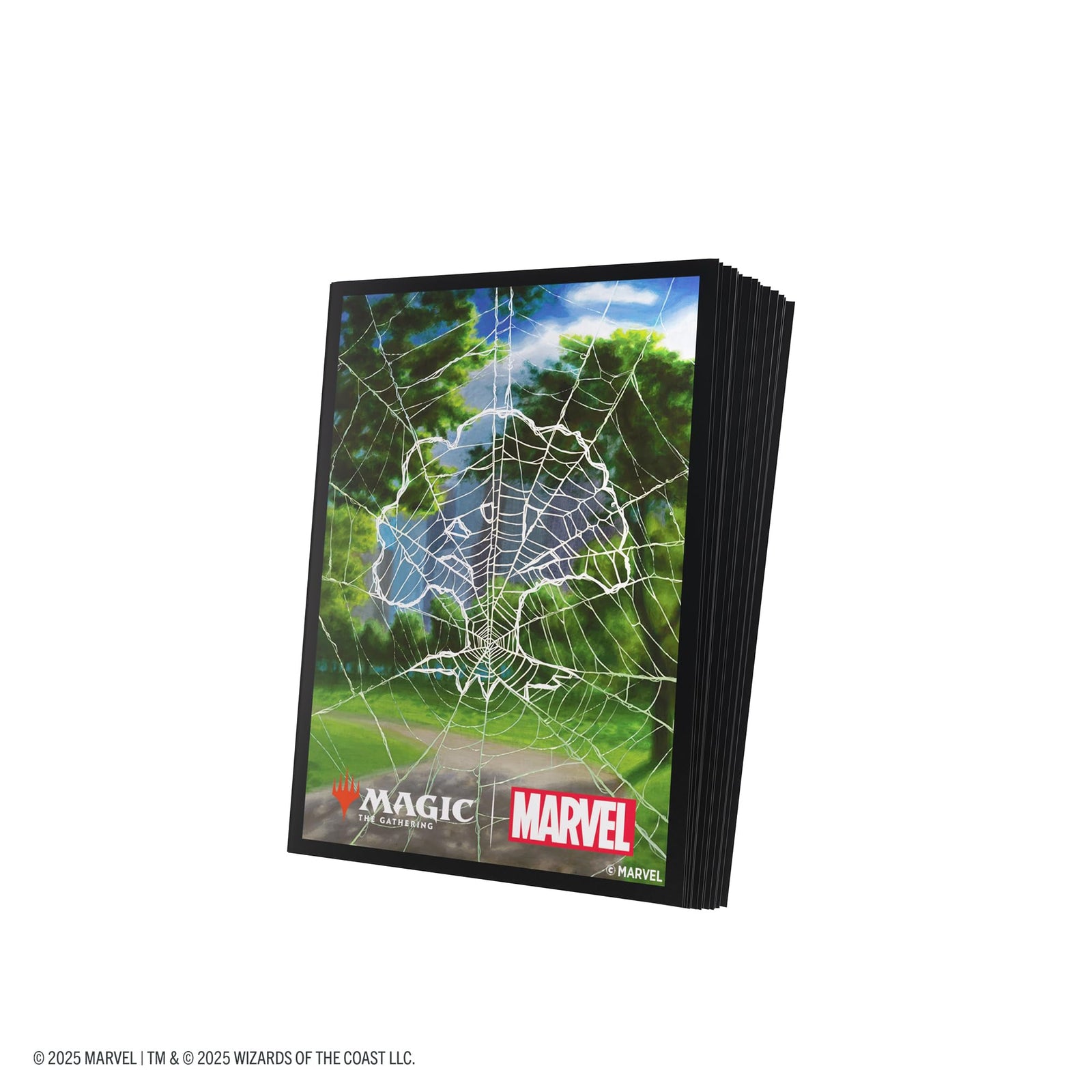 Gamegenic MTG Marvels Spider Man Premium Art Sleeves Spider Man Forest Gaming Accessory 2