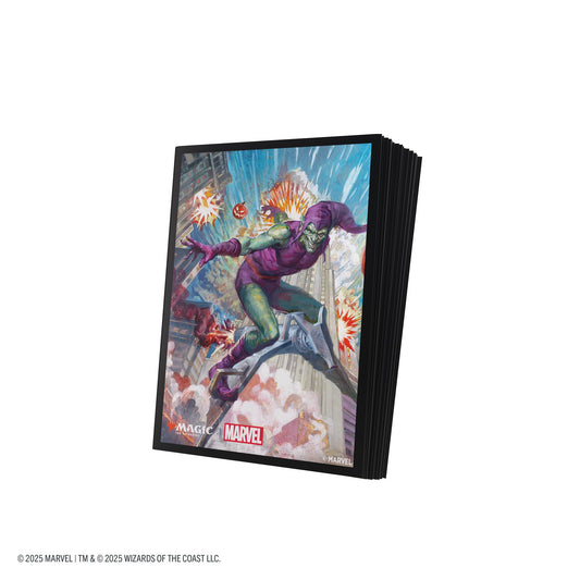 Gamegenic MTG Marvels Spider Man Premium Art Sleeves Green Goblin Gaming Accessory 2