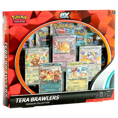 Pokemon TCG Tera Brawlers Premium Collection Trading Cards 4