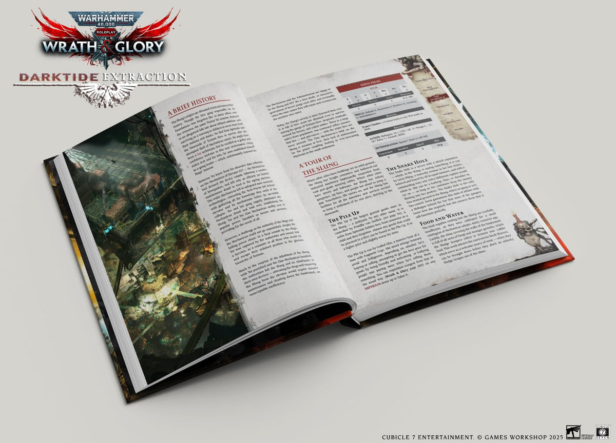 Darktide Extraction Wrath and Glory Warhammer 40000 Roleplay Roleplaying Game by Cubicle Seven 4